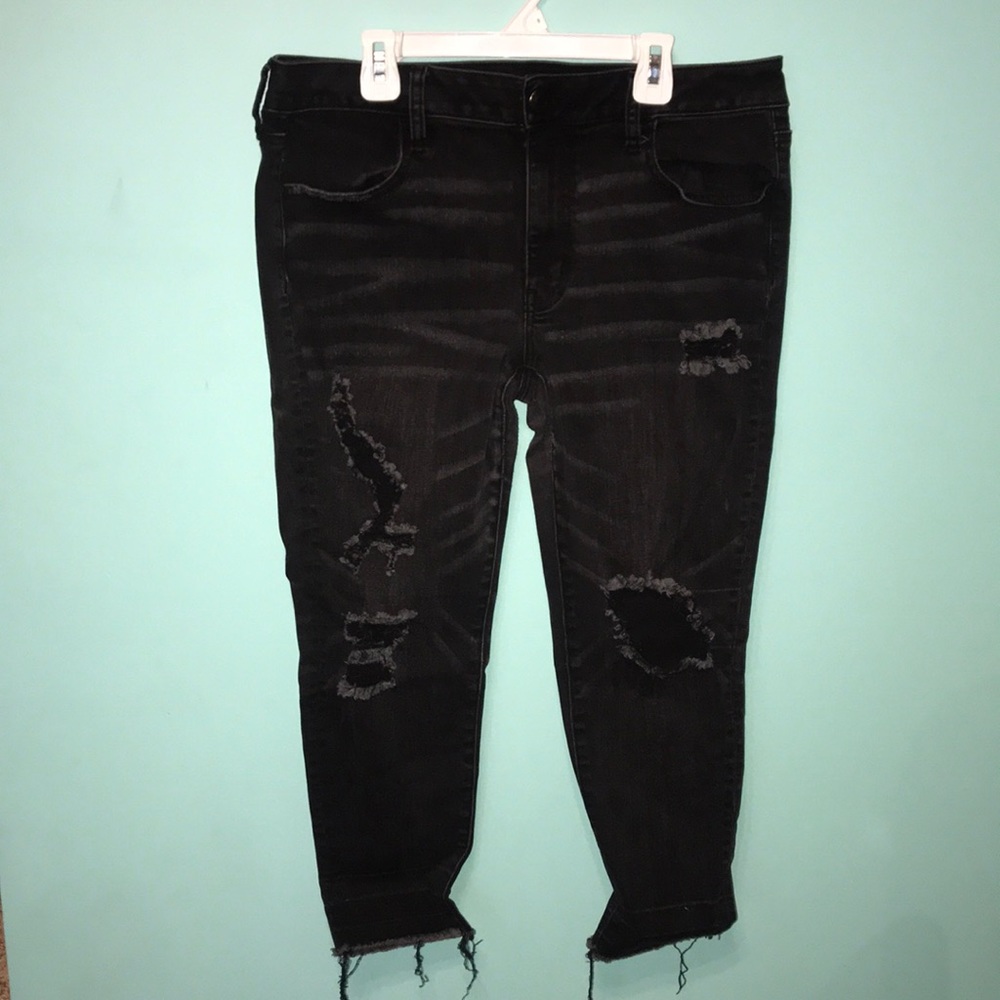 Black American Eagle Jeans